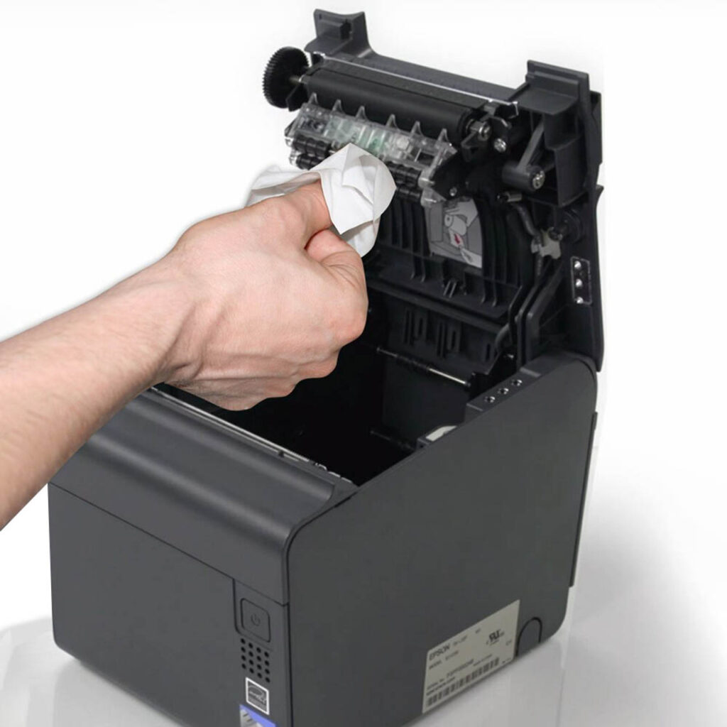 cleaning thermal receipt printer kenya 1