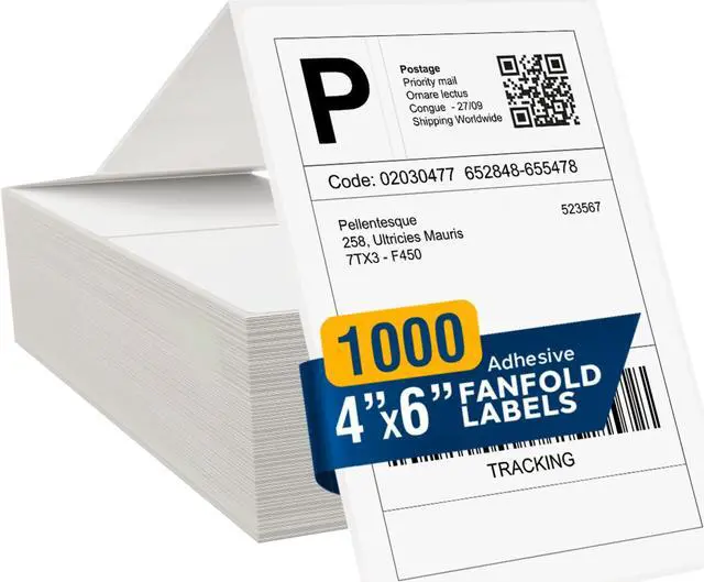 fanfold labels in kenya by maxpos