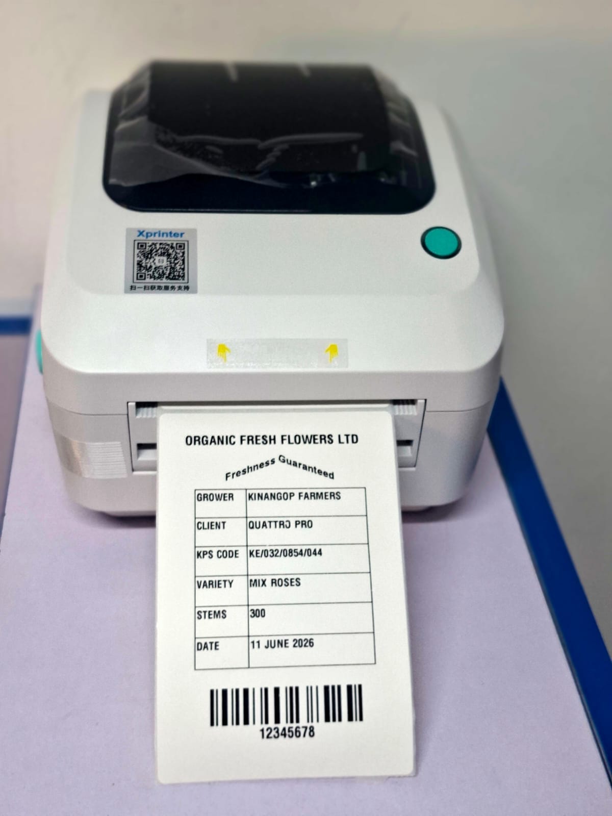 label printer setup in kenya