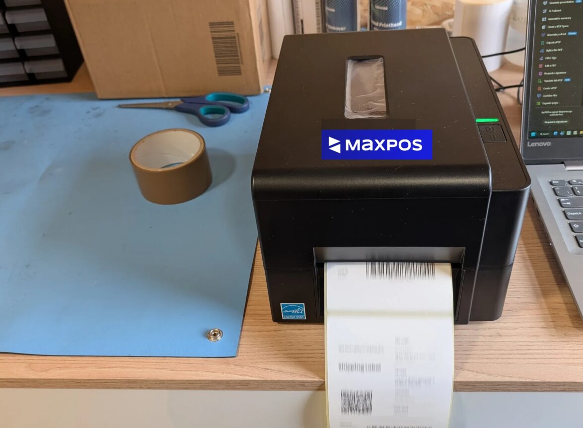 desktop thermal label printer kenya maxpos