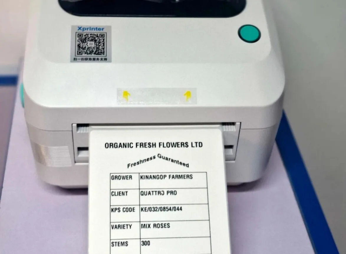 label printer setup in kenya