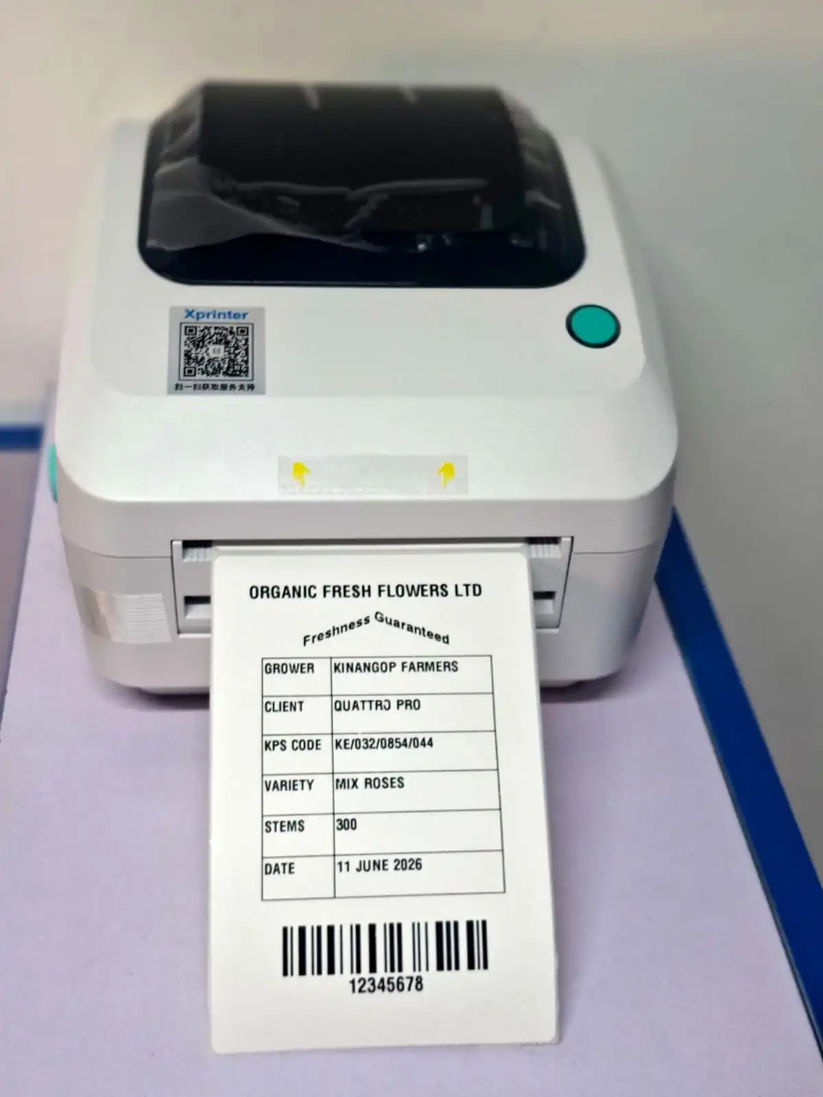 label printer setup in kenya