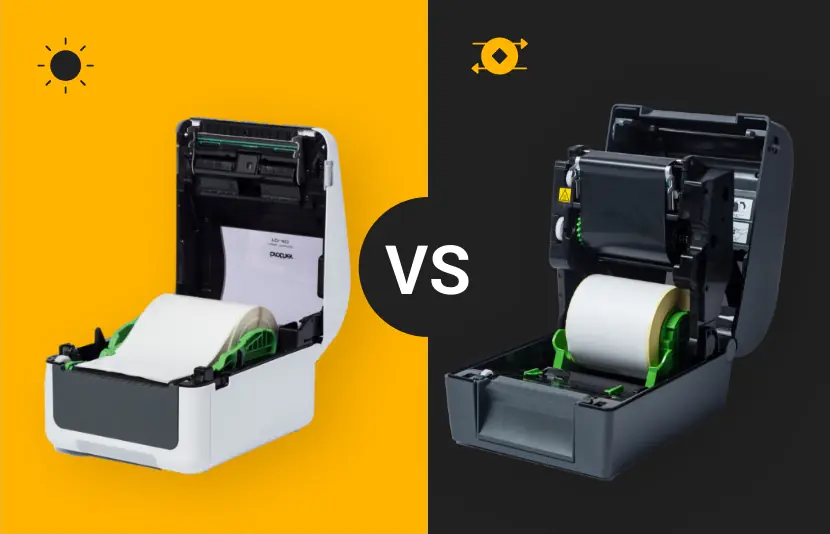 direct thermal vs thermal transfer label printers in kenya